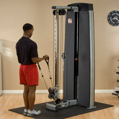 Body Solid Pro Dual Adjustable Cable Column Machine DPCCF