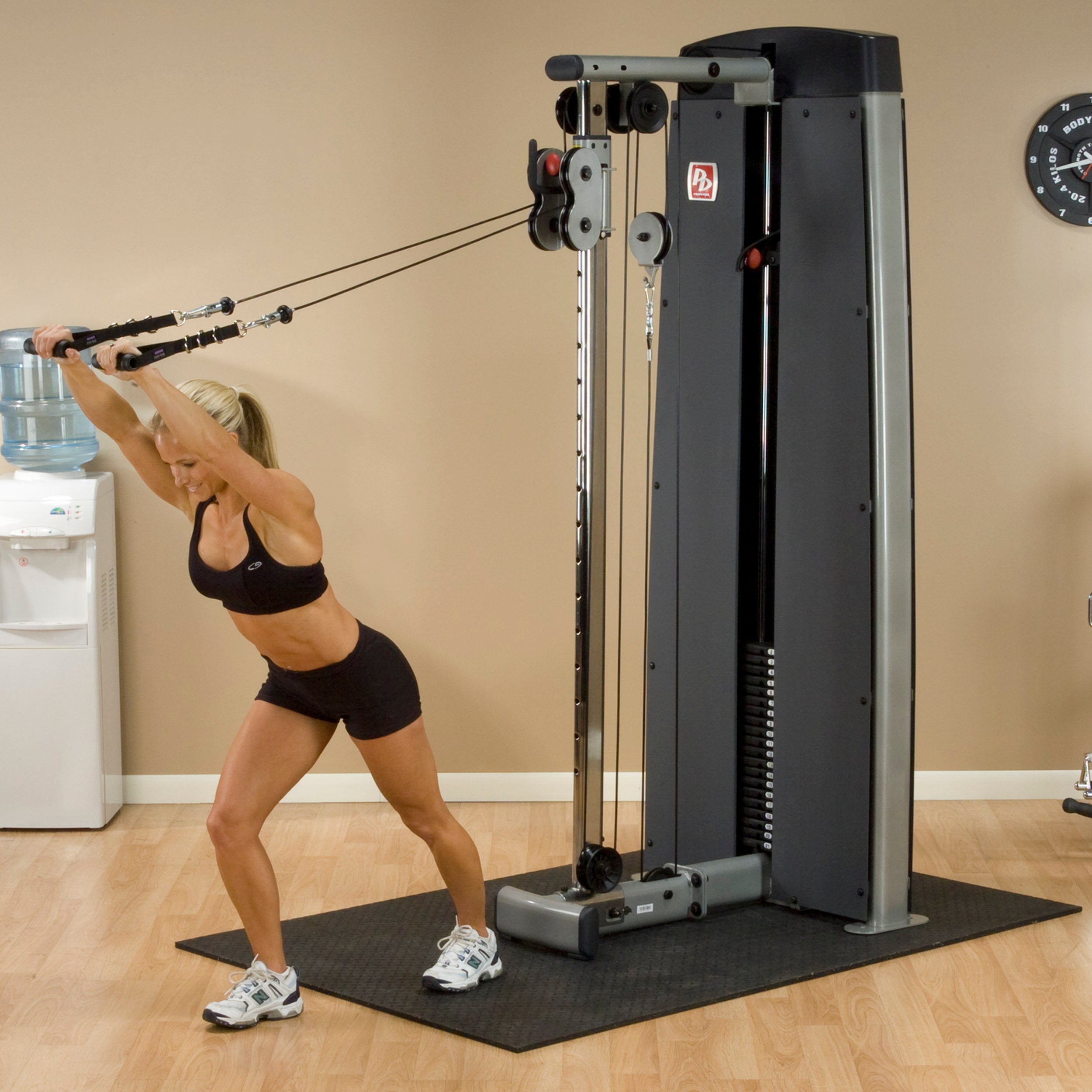 Body Solid Pro Dual Adjustable Cable Column Machine DPCCF
