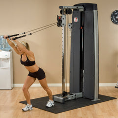 Body Solid Pro Dual Adjustable Cable Column Machine DPCCF
