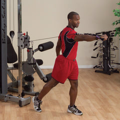 Body Solid Pro Dual Adjustable Cable Column Machine DPCCF