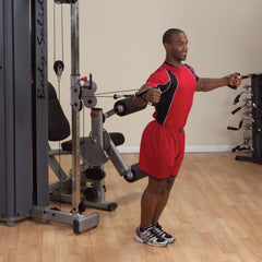 Body Solid Pro Dual Adjustable Cable Column Machine DPCCF