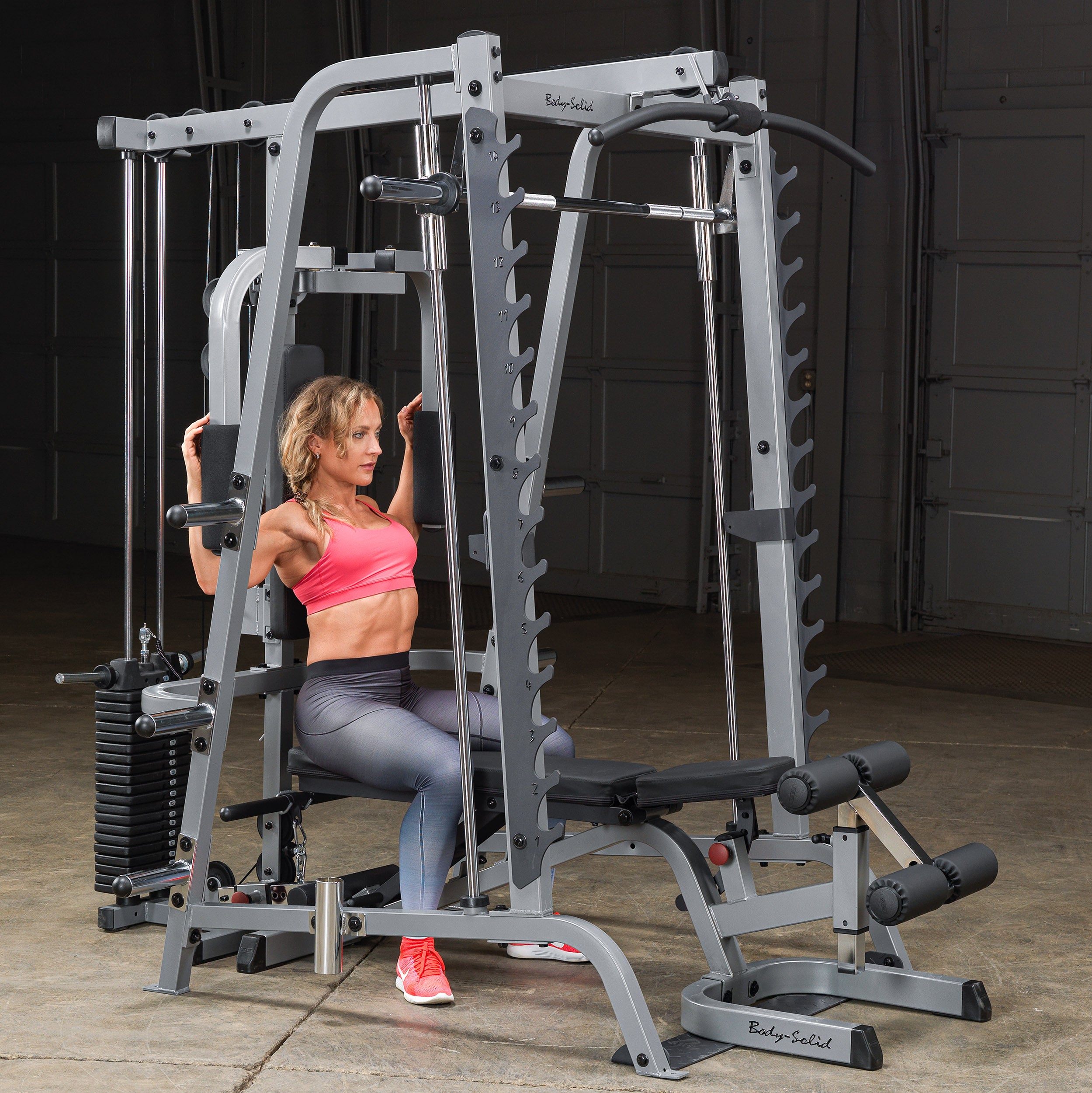 Body Solid Series 7 Smith Gym GS348QP4