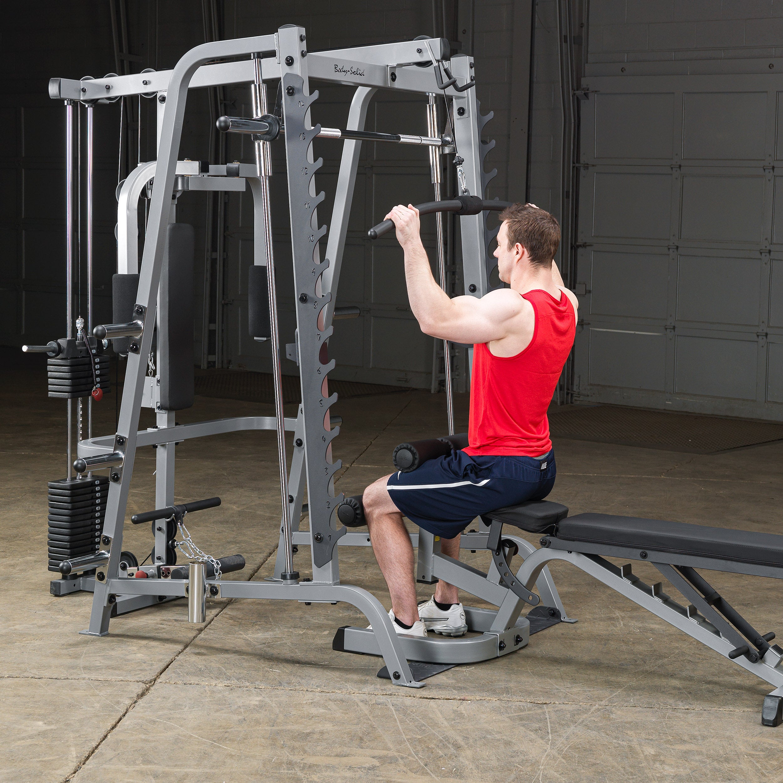 Body Solid Series 7 Smith Gym GS348QP4