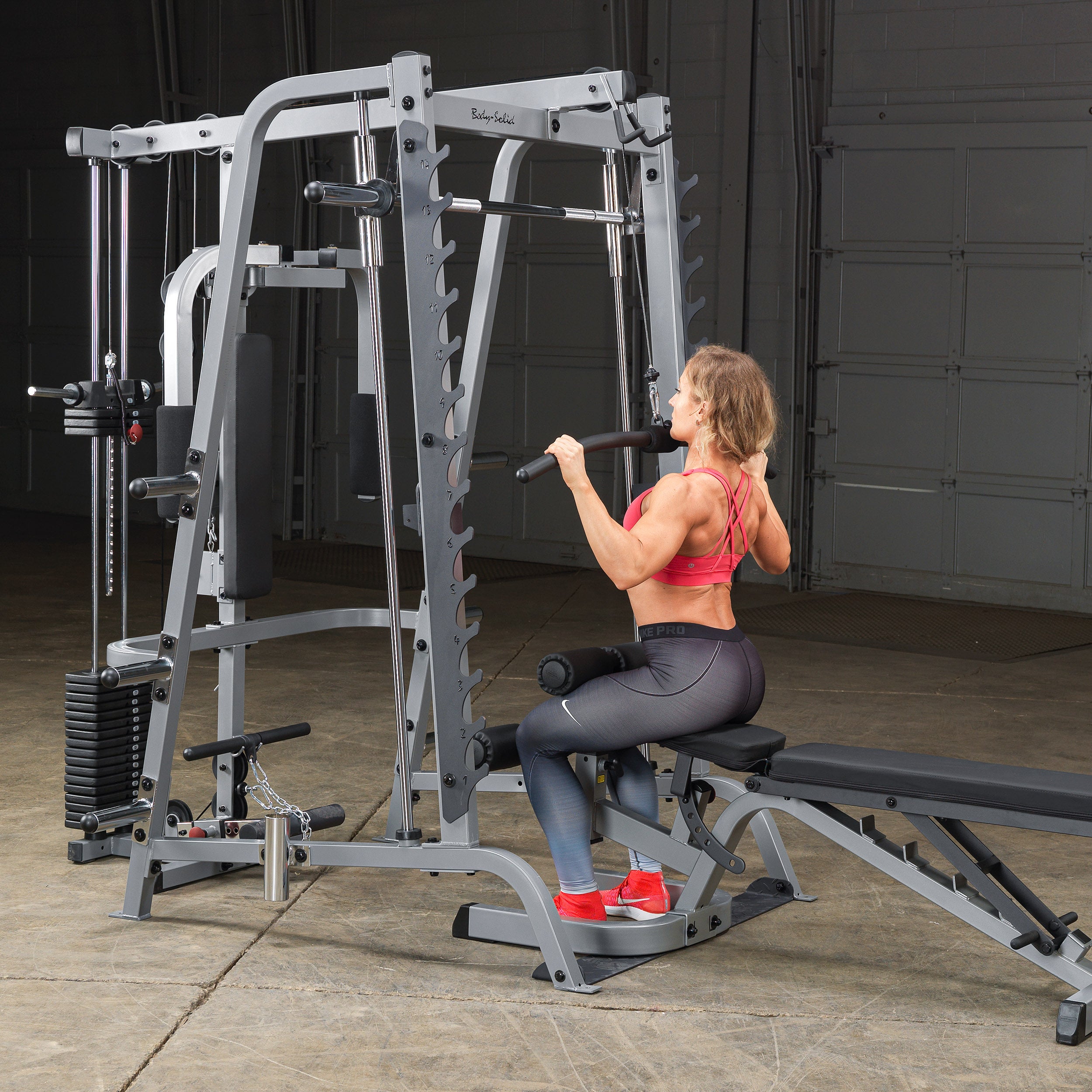 Body Solid Series 7 Smith Gym GS348QP4