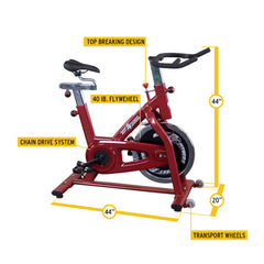 Best Fitness Training Exercise Bike BFSB5