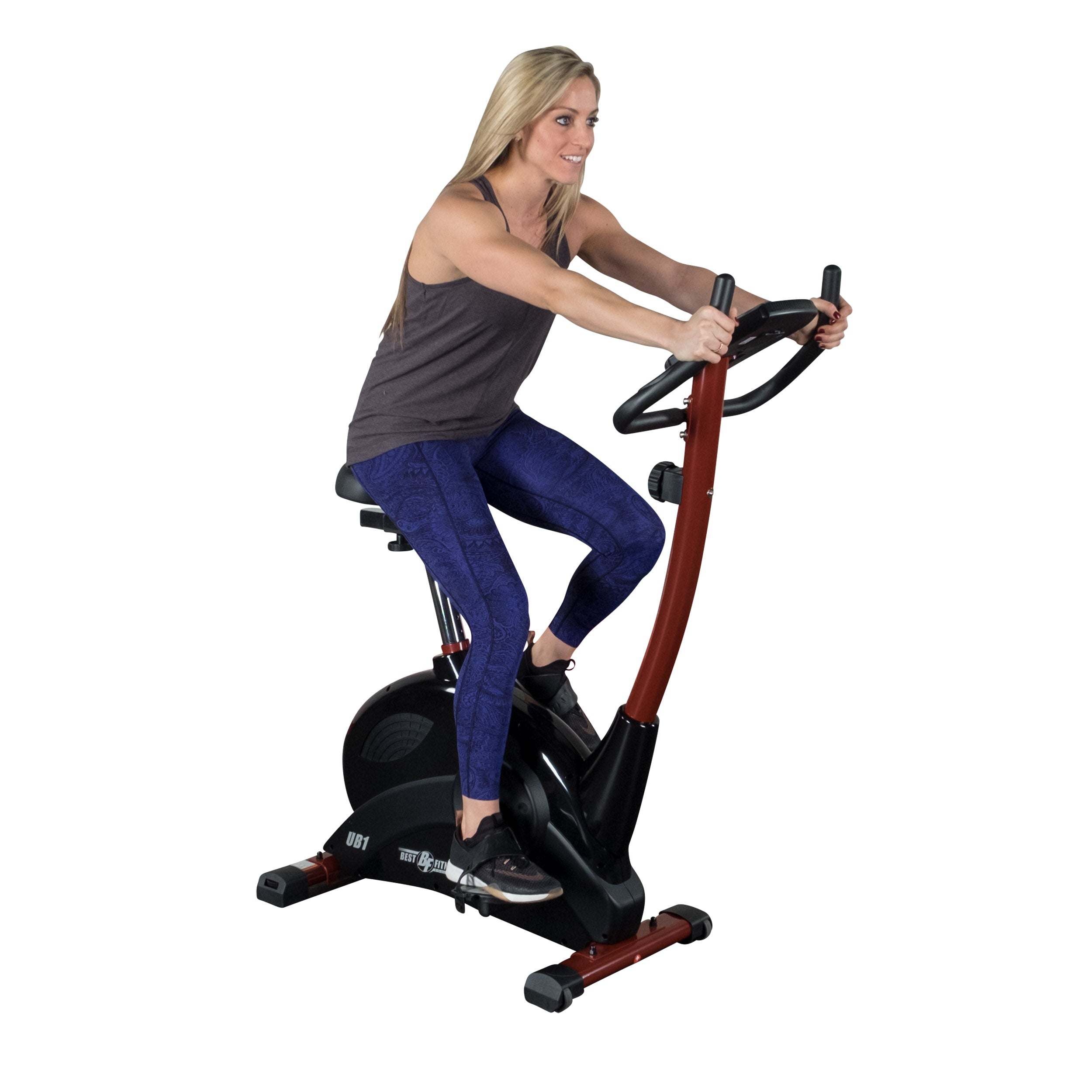Basic Exercise Bike Best Fitness Upright Exercise Bike BFUB1 – Better Body Supply