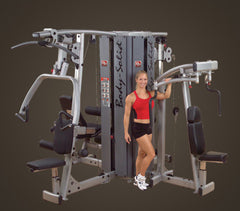 Body Solid Pro Dual Modular Multi Stack Gym System DGYM