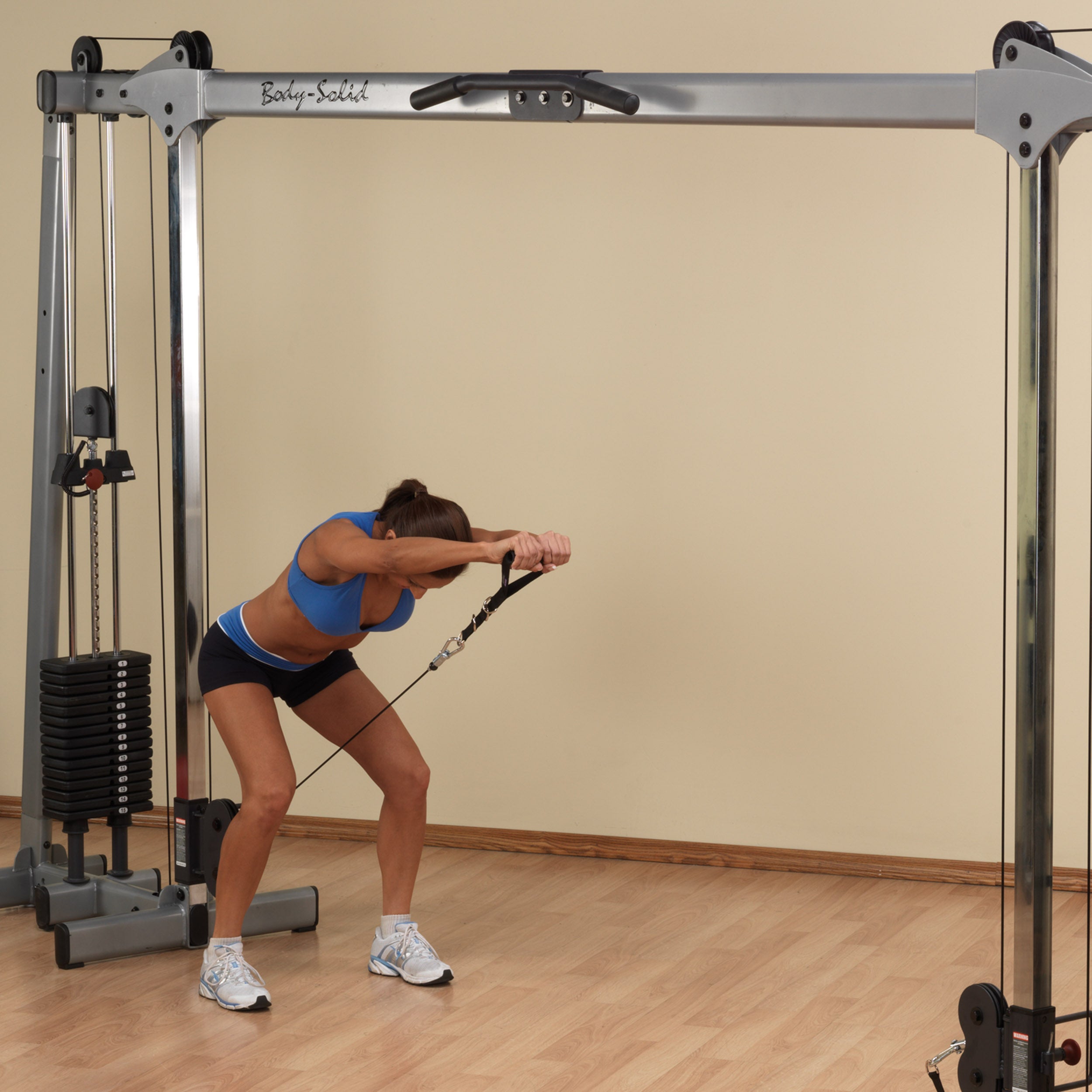 Crossover Machine Body Solid Deluxe Cable Crossover Cable Machine