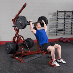 Body Solid Corner Leverage Gym Package GLGS100P4