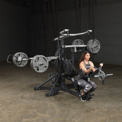 Body Solid Free Weight Leverage Gym SBL460P4